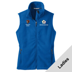 L219 - EMB - Ladies Fleece Vest